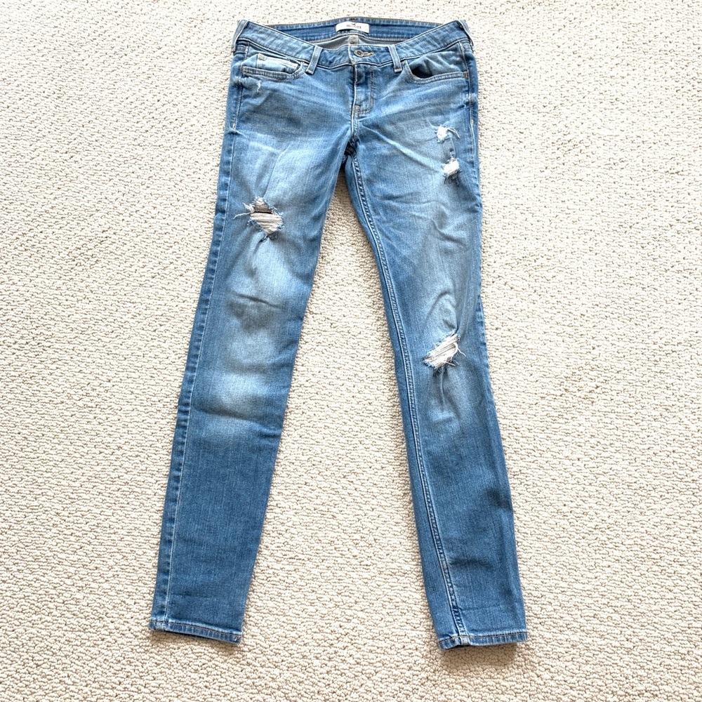 Hollister ripped jeans